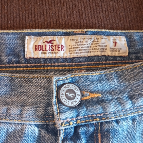 Hollister jean skirt - Picture 4 of 9